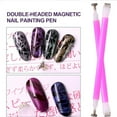 thumbnail image 5 of Herramienta de palo magnético de doble cabeza para esmalte de Gel estilo ojo de gato, herramientas de arte de uñas LED UV, herramienta de impresión de manicura DIY, 5 of 5