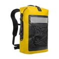 thumbnail image 3 of Mochila impermeable para acampar, bolsa seca, 35 l, con tiras reflectantes, para almacenamiento Amarillo, 3 of 9