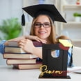 thumbnail image 2 of 2025 Graduation Season Wooden Photo Frame Desktop Ornament Commemorative Keepsake For School Start Academic Celebration, 2 of 7
