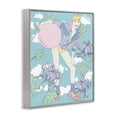 thumbnail image 3 of Stupell Industries Modern Pastel Exercise Ball Girl Gray Framed Giclee Art, 16 x 20, by Melissa Wang, 3 of 8
