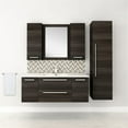 thumbnail image 2 of Cutler Kitchen and Bath Silhouette Modern Wood Medicine Cabinet in Dark Wood, 2 of 3