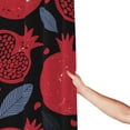 thumbnail image 6 of DouZhe Red Pomegranate Fruits Pattern Shower Curtain, Waterproof Bath Curtains for Bathroom Decorations, 72 x 72 inches, 6 of 7