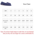 thumbnail image 6 of Diabetic Slippers for Women Memory Foam Arthritis Edema Adjustable Open Toe Swollen Feet House Shoes, LEOPARDBLUE 7, 6 of 7