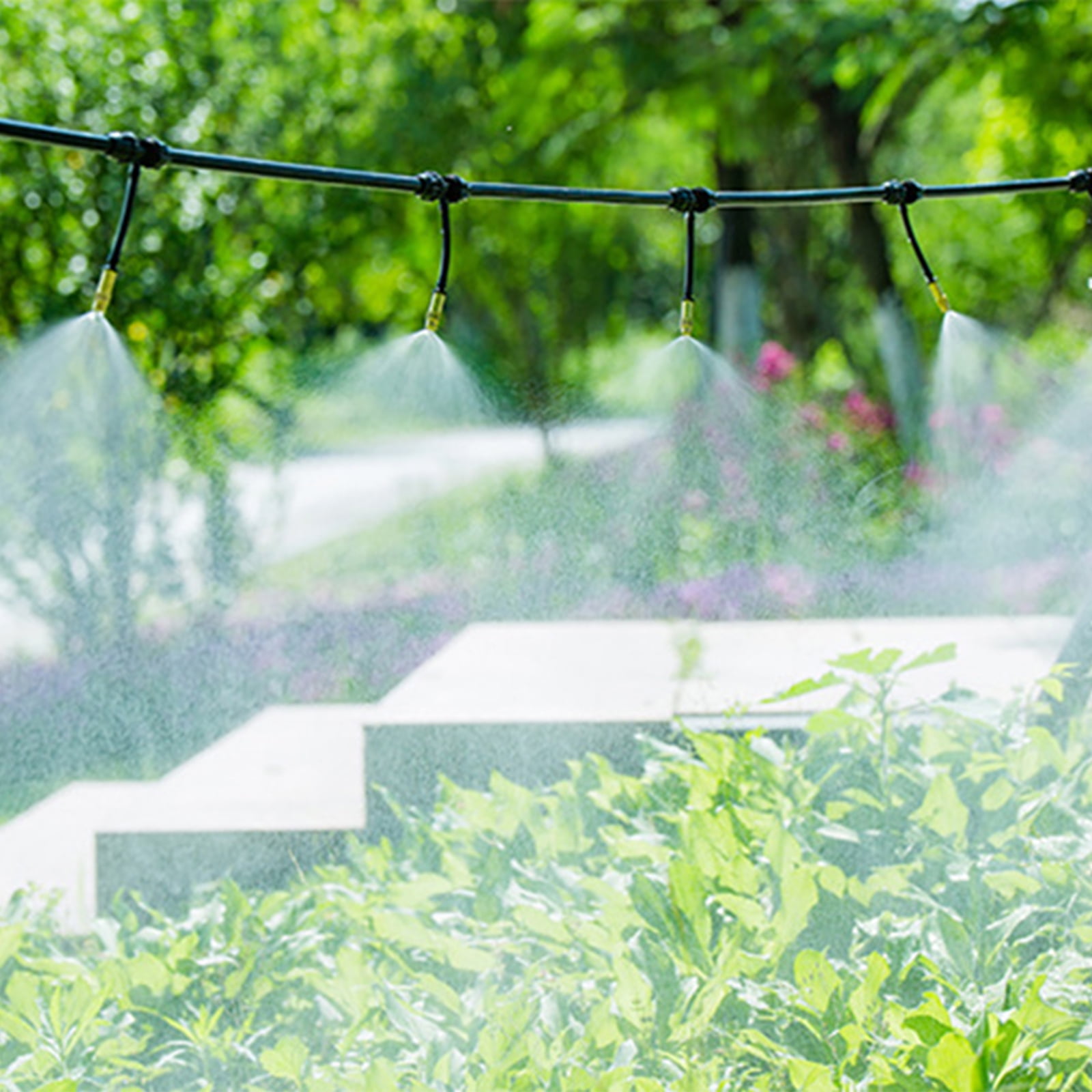 JZROCKER Outdoor Dripping Irrigation for Garden Greenhouse Grassland Gardening Cooling Set Utility Irrigation Tools