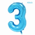 thumbnail image 2 of Balloon Set hengximaoyi 40in Numbers Airplane Blue #3, 2 of 3