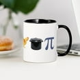 thumbnail image 3 of CafePress - Chicken Pot Pi Pie Mug - 11 oz Ceramic Mug - Novelty Coffee Tea Cup, 3 of 4