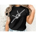 thumbnail image 3 of Military Fighter Jet Plane Patriotic Pilot Airplane Gift T-Shirt 4th of July Jet Fighter Aviation Birthday Presents Tshirt, 3 of 10
