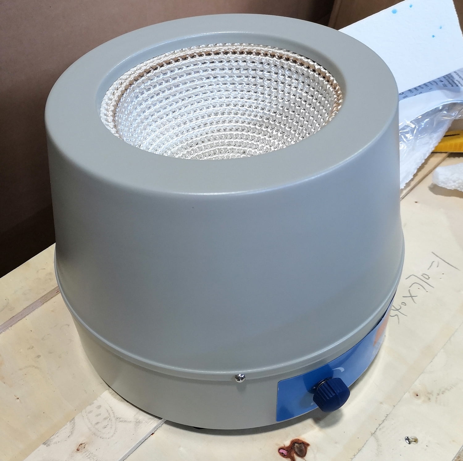 PreAsion Electric Stirring Digital Display Thermostatic Heating Sleeve Magnetic Stirrer Heating Mantle Heating Mantle Kit 220V