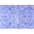 thumbnail image 1 of Ahgly Company Indoor Rectangle Persian Blue Traditional Area Rugs, 3' x 5', 1 of 4
