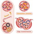 thumbnail image 4 of Juguetes giratorios de frijoles mágicos, descompresión, pequeñas cuentas giratorias, fidget spinner, cubo mágico, juguetes de rompecabezas, alivio del estrés, juguete intelectual para niños y adultos., 4 of 5