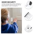 thumbnail image 2 of ifundom Ifundom Door Security Lock 800 Lbs Force Resistant Easy Install White 2Pcs, 2 of 6