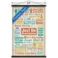 thumbnail image 3 of Just Be Awesome Wall Poster with Wooden Magnetic Frame, 22.375" x 34", 3 of 3