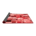 thumbnail image 2 of Ahgly Company Indoor Square Patchwork Red Transitional Area Rugs, 5' Square, 2 of 4