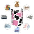 thumbnail image 4 of Balery Cow Spots Cesta de ropa redonda con asas, impermeable, independiente, para ropa, juguetes, dormitorio y familia-Small, 4 of 6