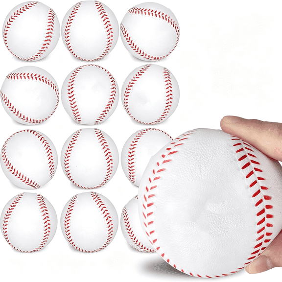 BESTSKY Soft Foam Baseballs for Kids&Teenagers-Practice&Replacement Balls Soft Baseballs