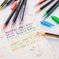 thumbnail image 3 of Lubelski 12/24/36/48Pcs Color Glitter Fluorescent Highlighter Drawing Marker Write Pens, 3 of 8