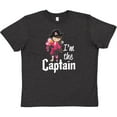 thumbnail image 3 of Inktastic I'm the Captain- Pirate Girl Youth T-Shirt, 3 of 5