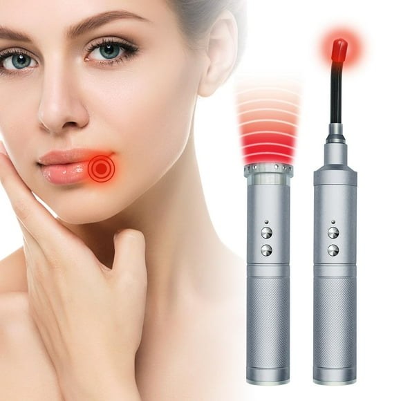 Red Light Therapy Device, Upgrades Cold Sore Canker Sore Treatment Device, Infrared Light Therapy for Lips Mouth Nose Ear Knee Feet Hands Joint Muscle Nerve Pa
