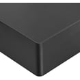thumbnail image 3 of Rectangular Plastic Desk Organizer, letter size Tray, 2-Pack, 9.7 x 2.2 x 13 inches, Black, 3 of 4