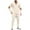 Khaki, variant on Yghzkop Men's Casual Tracksuit Set Long Sleeve Stand Collar Top with Elbow Patches and Drawstring Waist Jogger Pants 2 Piece French Terry Outfit Streetwear Fashion Lounge Set