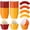 Fall Color, variant on 100 Pcs Fall Color Cupcake Liner Pastel Cupcake Paper Wrappers Scalloped Baking Cups Artistic Bake Cake Cups Decoration for Fall Xmas Easter Wedding Birthday Party Supplies