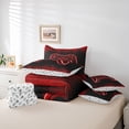 thumbnail image 6 of Castle Fairy Boys Teens Honeycomb Gamer Twin Bedding Sets,Stripes Bedding Comforter Set, 6 of 8