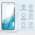 thumbnail image 2 of Vultic [2 Pack] Screen Protector for Samsung Galaxy S22 Plus 5G [Case Friendly], Tempered Glass Film Cover, 2 of 5