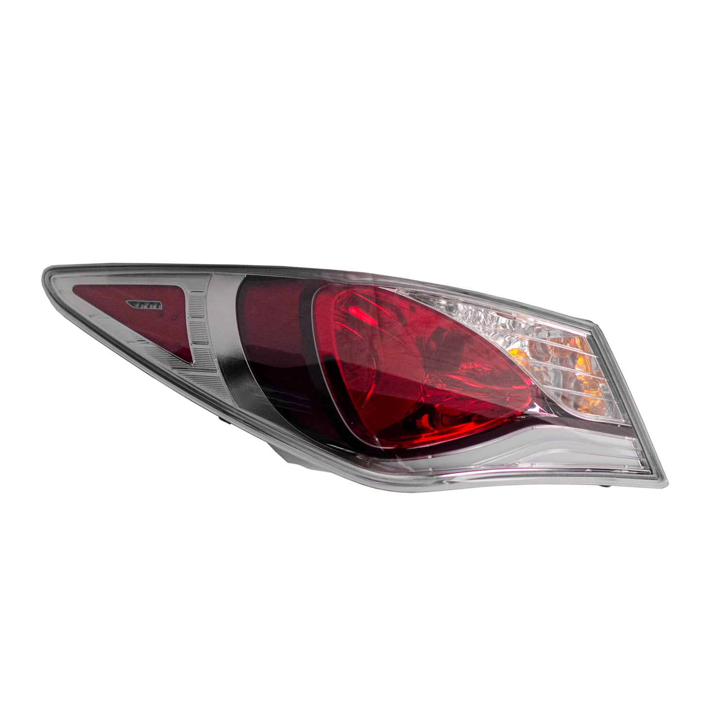 Rear Left Driver Bumper Reflector Replacement Lamp For 11 12 13 Hyundai Sonata 