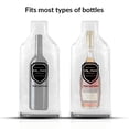 thumbnail image 3 of Tipsee Chef Reusable Wine Bottle Protector Sleeves for Travel | Convenient Bottle Sleeves, Multi-Layered Protection for Airplane and Luggage Leak-Proof Bottle Transport - 4 Pack, 3 of 8