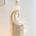 thumbnail image 3 of ZHAOCHENG Atrapasueños de luna Atrapasueños de estrellas Decoración de habitación de niña, 3 of 3
