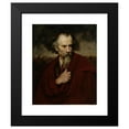 thumbnail image 2 of Jan Styka 20x24 Black Modern Framed Museum Art Print Titled - Portrait of Ernest March, Revolutionary (1906), 2 of 5