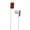 Brown, variant on Sundries Gum Earbud Headphones- Blue