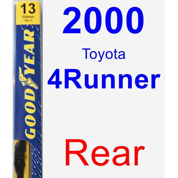 2000 Toyota 4Runner Rear Wiper Blade Premium