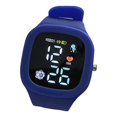 thumbnail image 2 of enjoywould Électronique Montre-Bracelet Réglable Confortable Résistant aux Chocs Temps Précis Cadran Carré Étudiant Sport Numérique pour l'École, 2 of 5