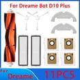 thumbnail image 1 of Dust Bag For Dreame Bot D10 Plus Accessories RLS3D Robot Vacuum Cleaner Bags Dirty Bag Replacement Spare parts, 1 of 5