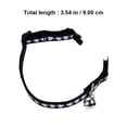 thumbnail image 4 of Miangastore 1Pc Stylish Pet Collars Black Cloth for Halloween with Adjustable Design for Pets, 4 of 4