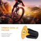 thumbnail image 2 of Uadme Tapón del Extremo del Manillar - 2 Piezas de Manillar de Bicicleta de Aluminio Colorido Puños de Barra Tapones de Extremo Tapas Accesorio de Bicicleta(Oro), 2 of 2