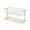 Beige, variant on TIELUTT Japanese Style Double Layer Drain Rack Sponge Storage Rack Pool Storage Supplies Drain Rack Two Tier Dish Drying Rack Kitchen Wall Rack Dry Rack in Dish Drainer Dish Dry Rack over The