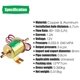 thumbnail image 2 of Universal Automotive Modified HEP-02A 12V Bomba de combustible eléctrica de metal resistente para gasolina y diésel (dorado) Kuyhfg Sin marca, 2 of 5