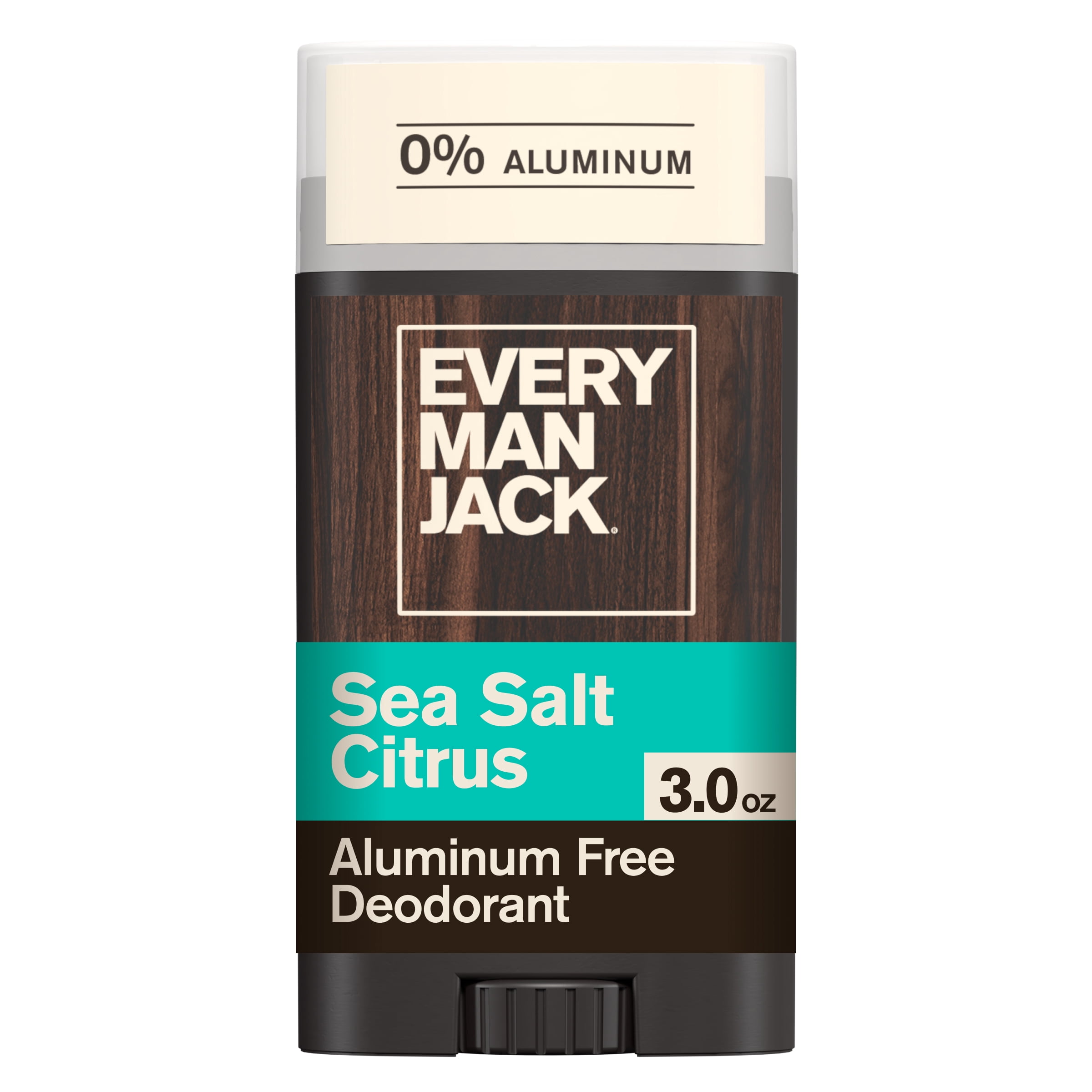 Every Man Jack, Deodorant, Sandalwood Teak, Aluminum-Free, 3 oz