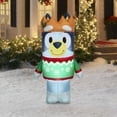 thumbnail image 6 of Bluey & Bingo 5ft Christmas Airblown Inflatable Yard Decoration, 60" Tall, Holiday Outdoor Decor, 6 of 7