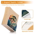 thumbnail image 5 of Yayeee Napkin Holder for Table Kitchen Paper Tissue Organization, Pine Tree at Dawn, 5 of 8