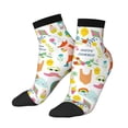 thumbnail image 2 of Bingfone Summer Animal Design Patterned Men'S Women'S Casual Cotton Socks, 2 of 9