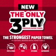 thumbnail image 2 of Toallas de papel Brawny Tear-A-Square, 3 capas, 6 rollos dobles, 2 of 9