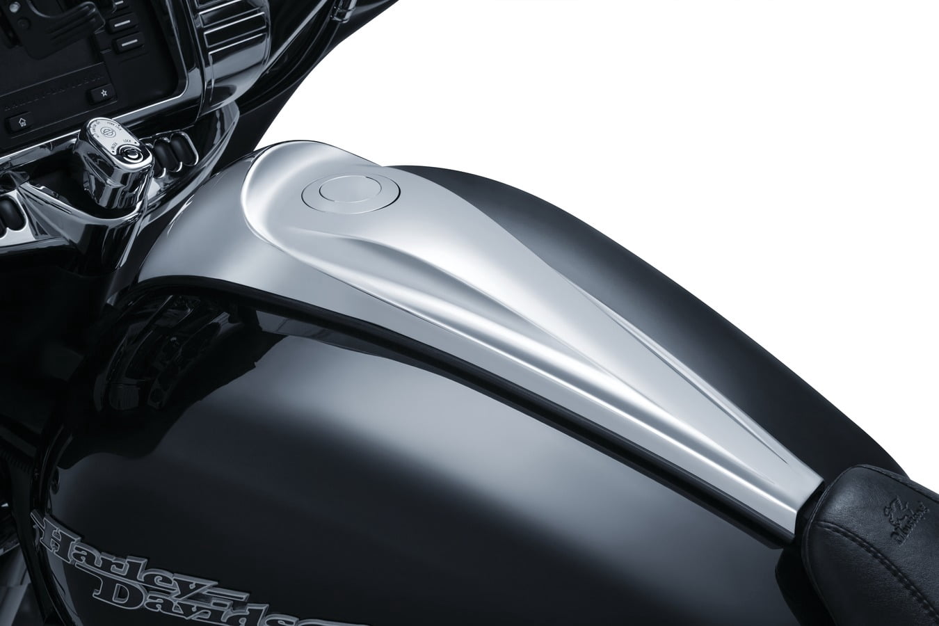 Kuryakyn 7178 Flush Mount Pop-Up Gas Cap - Chrome