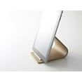 thumbnail image 4 of YAMAZAKI home 7327 5.5 x 4.7 in. Rin Plywood Tablet Stand - Natural, 4 of 5