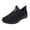 Black, variant on Walking Shoes for Men Lightweight Casual Athlet𝗂c Shoes Comfortable Cushion Sneakers Breathable Mesh S𝗅ip On Sport Shoes with Flexible Non-S𝗅ip Sole, Summer Wide Width L𝗈afers Shoes