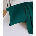 thumbnail image 5 of 5 Piece Luxury Thicker Pattern Comforter Set, 800 TC, 100% Egyptian Cotton, Twin/Twin XL Size Teal Solid Color, 5 of 6