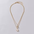 thumbnail image 5 of Zhuge Colgante de collar hecho a mano, collar con colgante de caracol personalizado (oro), 5 of 5