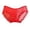 Red, variant on Panties for Women,Sheer Mesh Low Rise Underwear Lace Trim Triangle Panty For Lifting Comfort,Womens Underwear,Beige,L